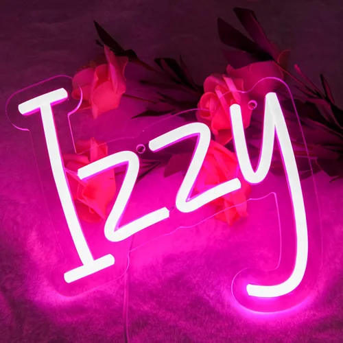 Miniatura 18 de Letrero de neón Emma para decoración de pared, luz LED con nombre para dormitorio de niños, decoración de fiesta de cumpleaños, tamaño 11.8 x 5.1