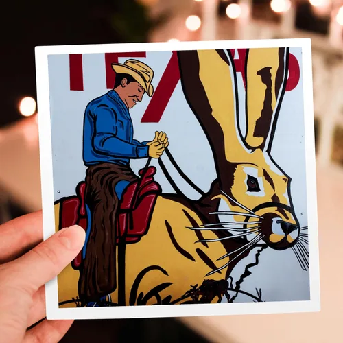 Miniatura 7 de 3dRose Amarillo, Texas - The Big Texan Steak house. 6 Greeting Cards with envelopes