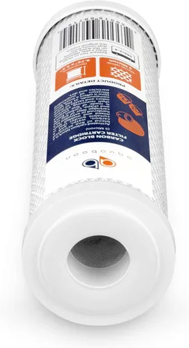 Miniatura 6 de Aquaboon Juego de 2 cartuchos de filtros de agua de 5 micrones, 10 x 2.5 pulgadas, compatible con WHKF-WHWC, P5, WHKF-GD05