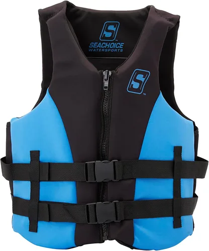 Miniatura 36 de Seachoice Evoprene - Chaleco salvavidas multideporte, nivel 70, tallas de niño a adulto Azul/Negro