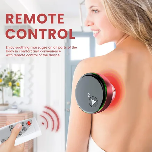 Miniatura 4 de Juego de terapia de ventosas eléctricas inteligentes con luz roja, dispositivo inteligente de ventosas dinámicas, masajeador de celulitis 4 en 1