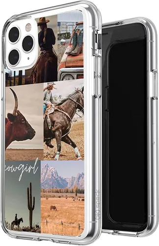 Miniatura 26 de Funda compatible con iPhone 7/8/SE del oeste, funda de collage estético retro vaquera country chic collage para hombres y mujeres, regalo a prueba