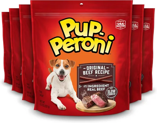Miniatura 20 de Pup-Peroni Golosinas para Perros, Sabor a Carne de Res Magra, 38 Onzas, Hechas con Carne de Res Real, 90% Libre de Grasa
