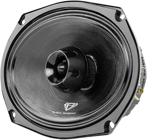 Miniatura 9 de BLACK DIAMOND DIA-XT69 Altavoz de rango medio de audio para automóvil de 6 x 9 pulgadas con tweeter de bala incorporado de 4 ohmios 550 vatios