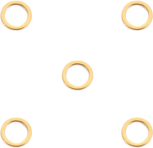 Miniatura 34 de kkjoy 5 dijes de acero inoxidable para hacer joyas y manualidades, varios colgantes pequeños, suministros de manualidades, accesorios para pulseras