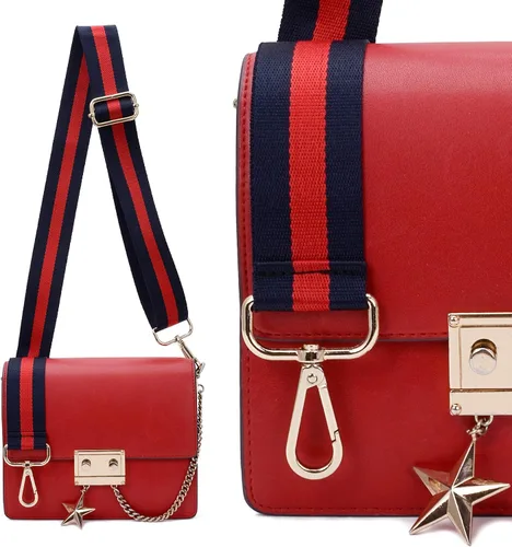 Miniatura 545 de ZOOEASS - Correa de repuesto para cartera, para colgar en el hombro o para cruzar, ancha y ajustable, de lona