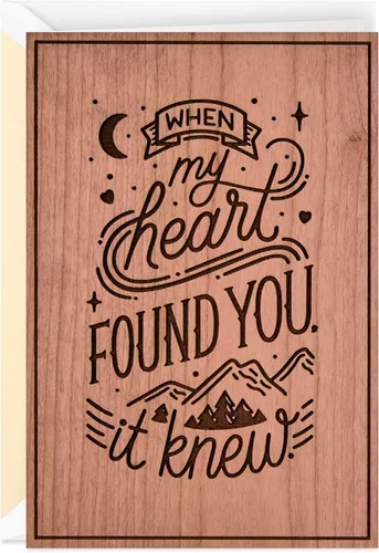 Miniatura 8 de Hallmark Tarjeta de aniversario exclusiva para marido, esposa, novio, novia (Love of My Life)