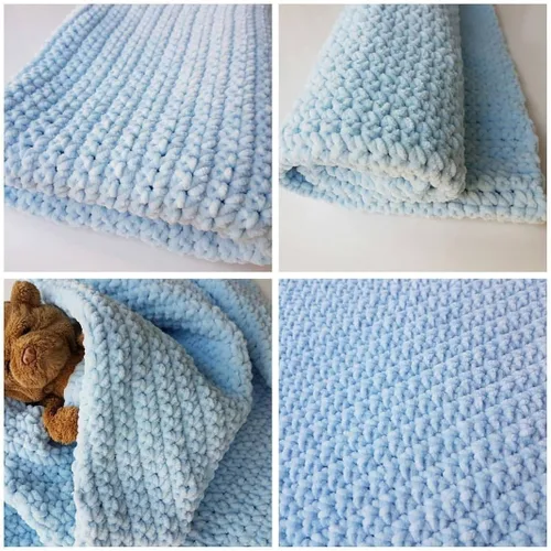 Miniatura 3 de Paquete de 2 madejas Himalaya Dolphin Baby Colors, cada madeja de 3.53 oz/3,5 onzas, 120 mt/ 132 yardas, hilo súper voluminoso, hilo para manta
