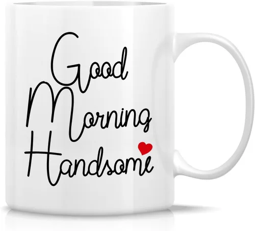 Miniatura 21 de Retreez - Taza divertida con texto en inglés "Once in A While Someone Amazing Comes Along", 325 ml, tazas de café de cerámica, regalos de cumpleaños