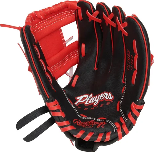 Miniatura 3 de Rawlings Serie Players T-Ball y guante de béisbol para jóvenes Tamaños 9 a 11.5 pulgadas Múltiples estilos
