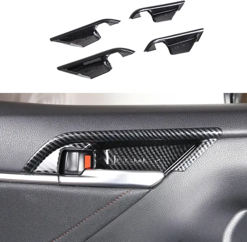 Miniatura 15 de Rifoda Para Camry Co-Piloto Guantera Lateral Panel de Interruptor Decoración Material ABS Ajuste para Toyota Camry 2018 2019 2020 2021 2022