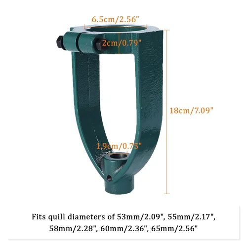 YUEWO Accesorio de mortaje para prensa de taladro, juego de localizador de taladro de banco para máquina de perforación de cinceles, broca de cincel