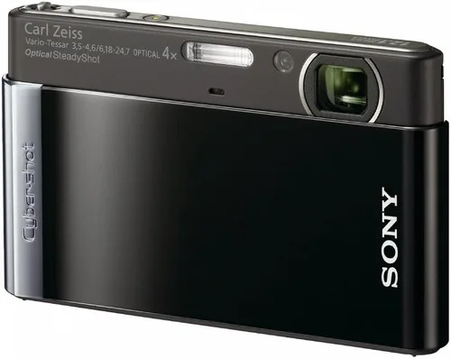 Miniatura 4 de Sony Cyber-shot DSC-T90 12.1 MP cámara digital con zoom óptico de 4 x y estabilización de imagen Super Steady Shot (Negro)