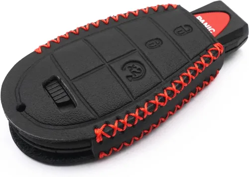 Miniatura 4 de Cuero para llaves de coche, Negro