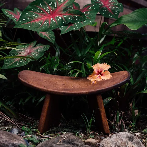 Miniatura 7 de Banco de meditación IKUKO Básico, versión premontada, madera maciza, hecho a mano local, ecológico, de madera, ergonómico, asiento Seiza, Prana Yoga