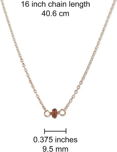 Miniatura 202 de Gargantilla de piedra natal – Regalo de cumpleaños, regalo para niña, mujer, amiga, hija, esposa, mamá, ella, joyas de piedras preciosas para uso