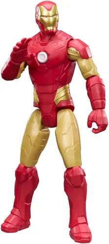 Miniatura 7 de AVENGERS Marvel Titan Series Iron Man - Figura de acción de 11.5 pulgadas (11.5 in), figuras de superhéroes y juguetes para niños, a partir de 4 años