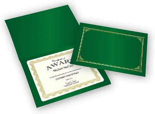 Miniatura 4 de Funda para documentos de lona Geographics, Verde