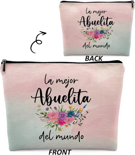 Miniatura 2 de Bolsa de maquillaje importante de la abuela de las cosas del maquillaje, bolso del viaje del maquillaje de la abuela de la abuela, Color-3Color-3)