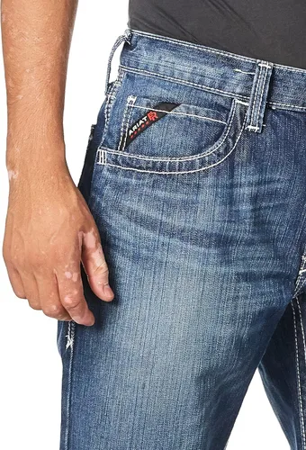 Miniatura 3 de Ariat FR M4 Relaxed Ridgeline - Jeans de corte de bota para hombre