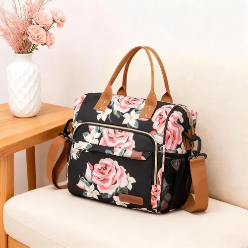 Miniatura 9 de TuErCao - Linda lonchera con forma de fresa para mujeres; bolsas de almuerzo para el trabajo, lonchera pequeña con aislamiento para pícnic, viaje