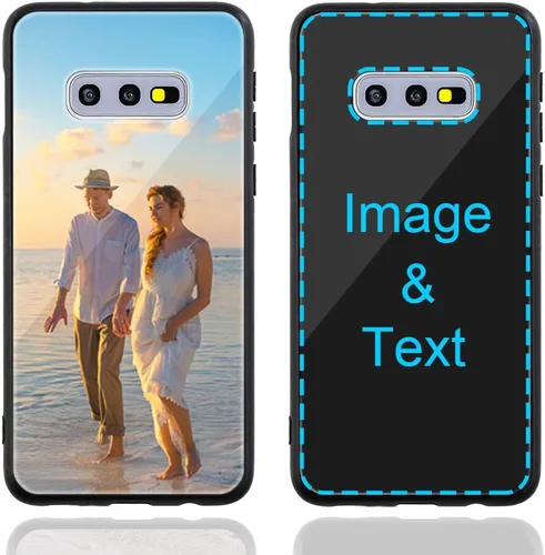 Miniatura 422 de Funda de teléfono personalizada para Samsung Galaxy S22+ / S22 Plus 5G, funda de TPU suave de vidrio templado antiarañazos personalizada con foto