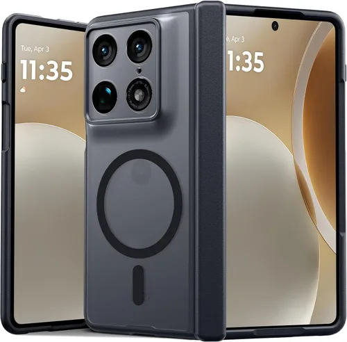 Miniatura 46 de FNTCASE - Funda para iPhone 16 Pro: magnética, mate, translúcida, de grado militar, protectora contra caídas, resistente, fina, duradera y a prueba