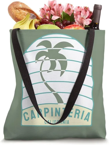 Miniatura 4 de I Love Carpinteria Beach California Palm Tree CA - Bolsa para vacaciones