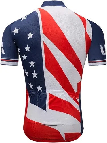Miniatura 2 de Hombre Bike Clothing Pro Team Manga Corta Ciclismo Jersey Sportswear Clásico