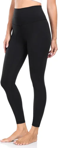 Miniatura 3 de YUNOGA - Leggings de yoga ultrasuaves de talle alto y sin costuras para mujer, con control de abdomen