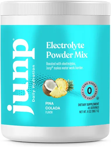 Miniatura 32 de JUNP Electrolitos en polvo, sin azúcar, sin carbohidratos, mezcla de electrolitos cetogénicos de limonada de bayas, electrolitos en polvo