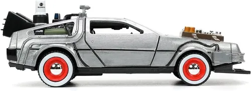Miniatura 5 de Jada Toys Back to The Future Part III 1:32 Time Machine - Coche fundido a presión, juguetes para niños y adultos