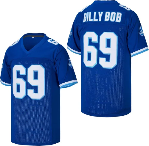 Camiseta de fútbol para hombre 69 Billy Bob 82 Charlie Tweeder 4 Jonathan Moxon Varsity Blues Movie West Canaan Coyotes