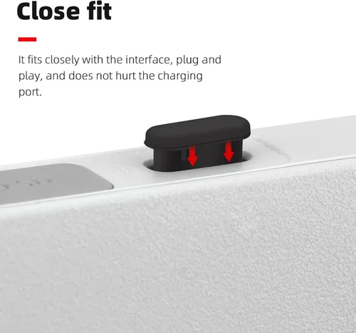 Miniatura 2 de Tapón antipolvo para DJI Mini 3 Pro RC-N1 Control remoto Puertos de carga Cubierta protectora 4 unids Tipo C Cubierta de polvo de silicona Mini 3