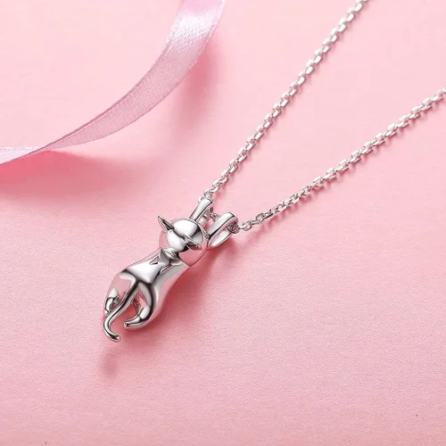 Miniatura 3 de SILVERCUTE Juego de joyas de plata de ley 925 para mujeres y niñas amantes de las mascotas