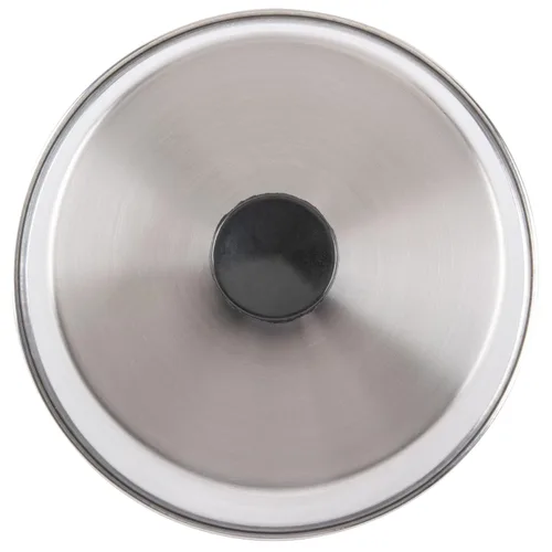 Miniatura 3 de American Metalcraft BA640S - Cubiertas redondas de acero inoxidable para untar (6 ½") de diámetro.