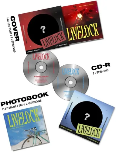 Miniatura 2 de Xdinary Heroes Livelock 4º Mini álbum Digipack Ver (A)