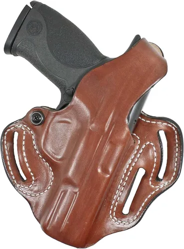 Miniatura 17 de DeSantis Thumb Break Scabbard - OWB Gun Holster for Men and Women, Leather Belt Slide Holster for Pistols, Exact Molding, Secure and Highly