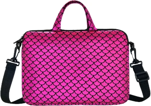 Miniatura 7 de 17.3 pulgadas portátil hombro bolsa de transporte caso manga para 17" 17.3 pulgadas HP DELL (azul)