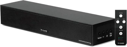 TV · Ears Barra de sonido para TV, aclaración de voz, altavoces de televisión de largo alcance, barra de sonido de 17 pulgadas para un diálogo