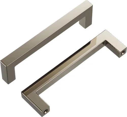 Miniatura 39 de Hickory Hardware - HH075326-BGB - Manija de la colección Skylight, 3 pulgadas de centro a centro, latón dorado cepillado.