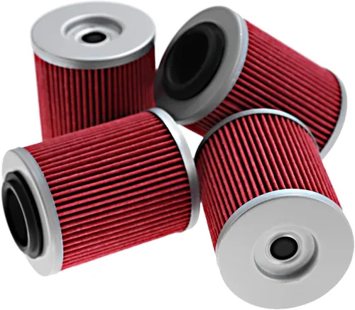 Miniatura 4 de Filtro de aceite de repuesto para Can-Am Outlander 330 400 450 500 570 650 800 850 1000 Reemplazo # 420256188 711256188 KN152 HF152 (4 piezas)