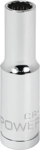 Miniatura 8 de 3/8In. Drive 6 Pt. Toma métrica profunda de 0.551 in