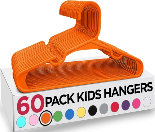 Miniatura 59 de Utopia Home Paquete de 20 Perchas para Niños - Perchas de Plástico para Bebé de 11.5 Pulgadas para Armario - Perchas para Niños para Ropa y Percha