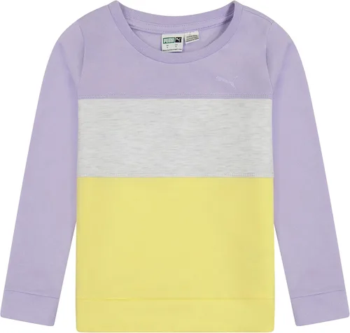 Miniatura 3 de PUMA girls Fleece Crewneck Pullover & Jogger Set