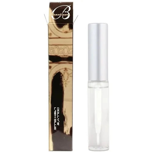 Dolly's Lash Premium - Botella de pegamento para extensiones de pestañas (0.2 onzas líquidas), natural, de larga duración, fijación fuerte