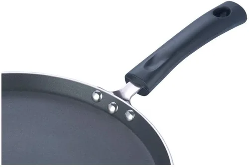 Miniatura 6 de Vinod Cookware Plancha para Dosa (Tawa) con Base de Inducción - Sartén Antiadherente de Aluminio 100% con Superficie Antiarañazos - Sartén Plana