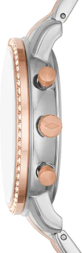 Miniatura 3 de Fossil Neutra - Reloj cronógrafo de cuarzo de acero inoxidable para mujer