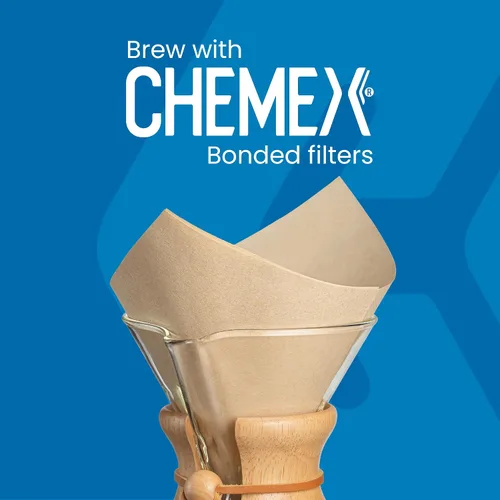 Miniatura 3 de CHEMEX Paquete – Serie Classic de 6 tazas – Filtros cuadrados de 100 ct – Embalaje exclusivo