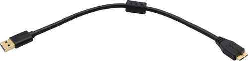 Miniatura 7 de Cable extensor USB 3.0 Micro B, chapado en oro, USB 3.0 A a Micro B, cable de extensión compatible con Samsung Galaxy S5, Note 3, Note Pro 12.2